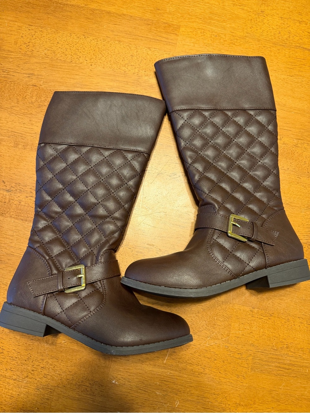 Kohl's Quilted Mid-Calf Riding Boots - Brown